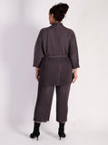 The Regent Grey Pleated Trousers