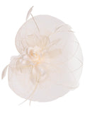 Ivory Gardenia & Pearls Fascinator