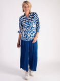 Royal Blue Pleated Trousers - Promotion Until 22nd May 2024