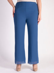 Bluebird Jersey Lined Chiffon Trousers