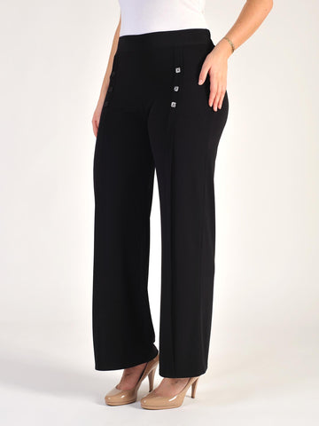 Plus Size Black Trousers
