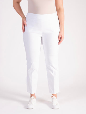 Plus Size White Trousers