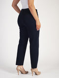 Navy Stretch Cotton Trouser