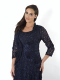 Navy Lace Cornelli Jacket