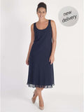 Bias Cut Chiffon Dress