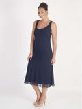 Bias Cut Chiffon Dress