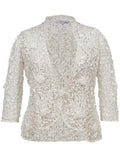 Ivory Lace with Cornelli Embroidered Trim Jacket 66X660 alt1