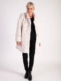 Ecru Faux Fur Reversible Coat