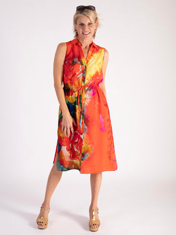 Plus Size Orange Dresses