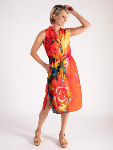 Plus Size Orange Dresses