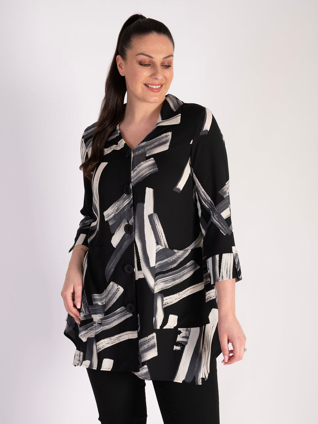 Black Ivory Long Shirt