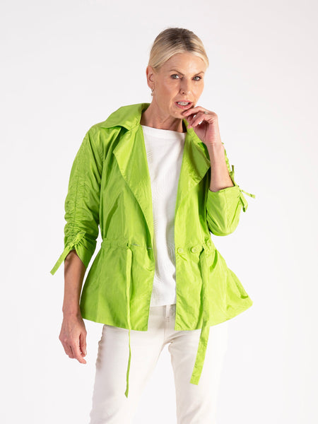 Lime Short Jacket – Effortless Style for Every Curve