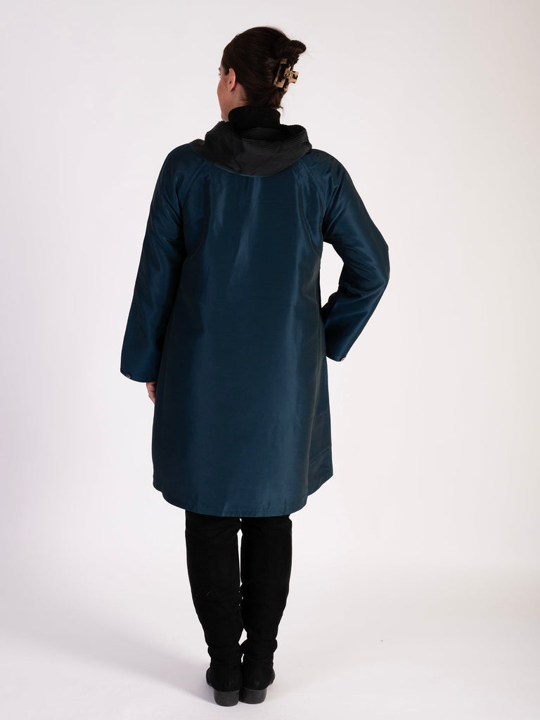 Twilight/Black Reversible Opera Coat | Chesca Direct