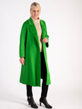 Luxury Emerald Cashmere Wool Mix Coat - Promotion Until 31st October 2024