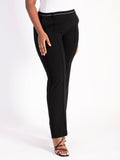 Brax Flared Black Trouser - Super Slim