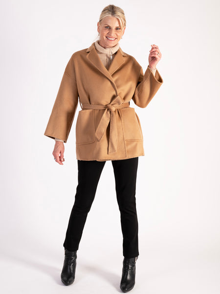 Luxury Camel Short Cashmere Wool Mix - Promotion Until 31st October 2024