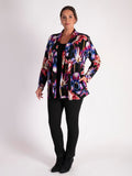 Black Pull On Scuba Crepe Slimline Trouser with Back Pockets