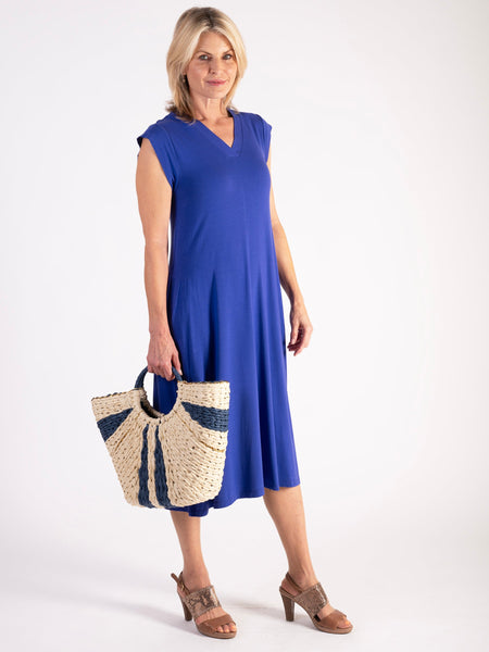 Electric Blue Jersey Dress Electric Blue Jersey Dress