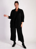 The Regent Black Pleated Trousers - Black Friday Comes Early