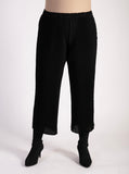 The Regent Black Pleated Trousers - Black Friday Comes Early