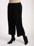 The Regent Black Pleated Trousers - Black Friday Comes Early