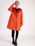 Tang/Raspberry Reversible Opera Coat