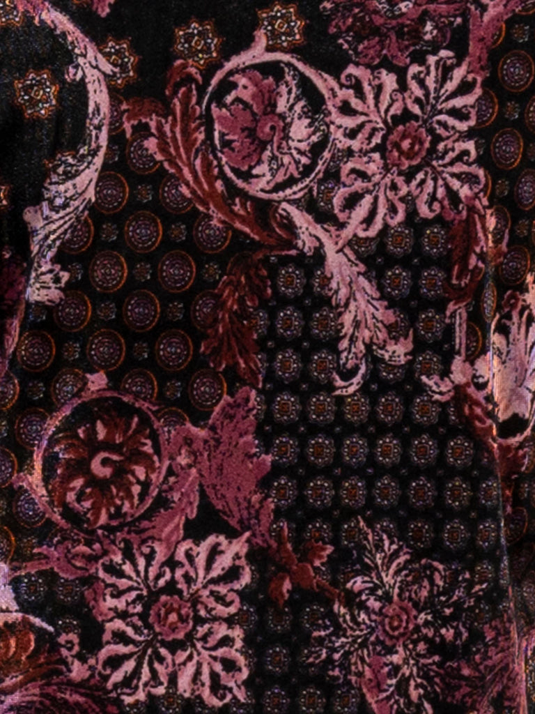 PINK VELVET BLOUSE