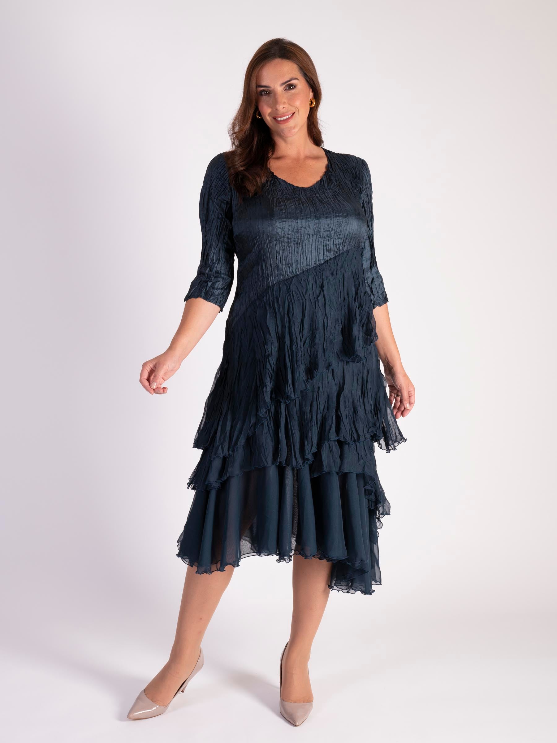 sachin and babi light blue dress Curve Dresses main image 0
