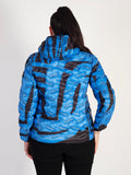 Midnight/Black Printed Lightweight Padded Jacket