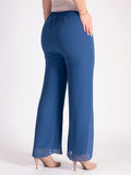 Bluebird Jersey Lined Chiffon Trousers