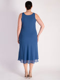 Bluebird Bias Cut Chiffon Dress