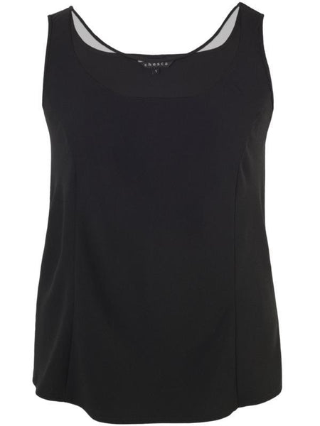 Black Crepe Camisole
