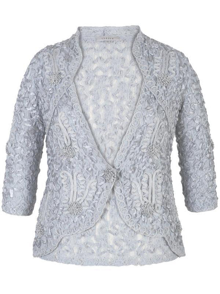 Aqua Cornelli Emb Lace Jacket
