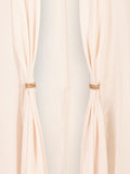 Blush Beaded Tab Shrug (front detailed view)