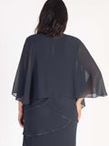 Smoke Chiffon Shawl