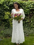 Ivory Lace with Cornelli Embroidered Trim Jacket 66X660 alt2
